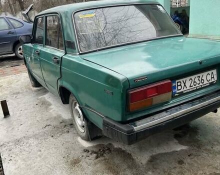 Зелений ВАЗ 2107, об'ємом двигуна 1.5 л та пробігом 70 тис. км за 600 $, фото 2 на Automoto.ua