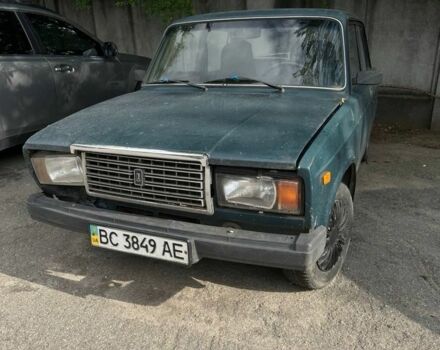 Зеленый ВАЗ 2107, объемом двигателя 0 л и пробегом 300 тыс. км за 384 $, фото 1 на Automoto.ua