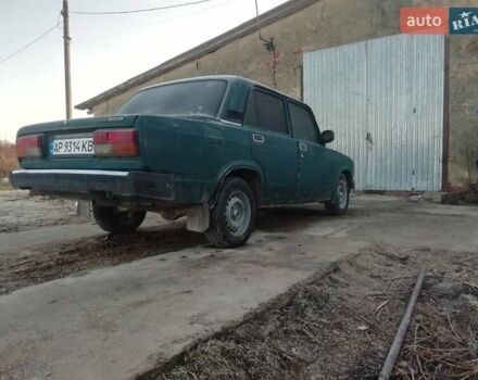 Зеленый ВАЗ 2107, объемом двигателя 1.45 л и пробегом 125 тыс. км за 450 $, фото 4 на Automoto.ua
