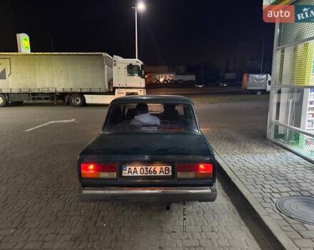 Зеленый ВАЗ 2107, объемом двигателя 1.45 л и пробегом 70 тыс. км за 1000 $, фото 6 на Automoto.ua