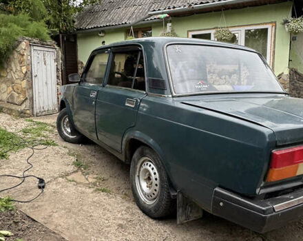 Зеленый ВАЗ 2107, объемом двигателя 1.45 л и пробегом 122 тыс. км за 1100 $, фото 1 на Automoto.ua