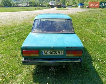 Зеленый ВАЗ 2107, объемом двигателя 1.45 л и пробегом 150 тыс. км за 450 $, фото 4 на Automoto.ua