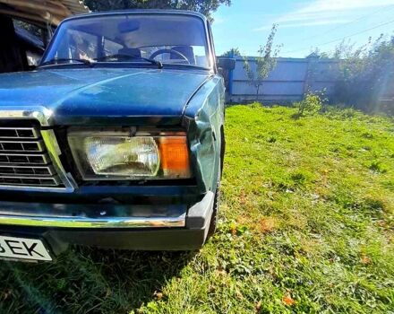 Зеленый ВАЗ 2107, объемом двигателя 1.5 л и пробегом 0 тыс. км за 1000 $, фото 2 на Automoto.ua