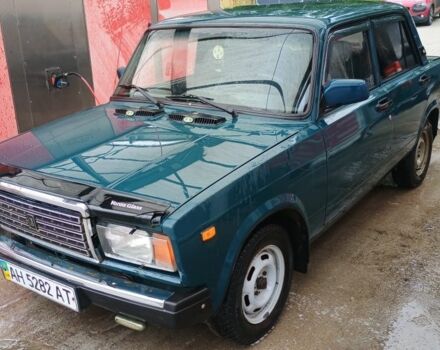 Зеленый ВАЗ 2107, объемом двигателя 1.6 л и пробегом 89 тыс. км за 1090 $, фото 3 на Automoto.ua