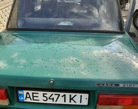 Зеленый ВАЗ 2107, объемом двигателя 1.5 л и пробегом 120 тыс. км за 1100 $, фото 5 на Automoto.ua