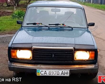 Зелений ВАЗ 2107, об'ємом двигуна 1.5 л та пробігом 70 тис. км за 1250 $, фото 4 на Automoto.ua