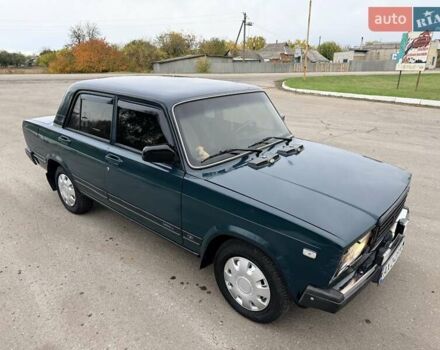 Зеленый ВАЗ 2107, объемом двигателя 1.45 л и пробегом 184 тыс. км за 1500 $, фото 4 на Automoto.ua