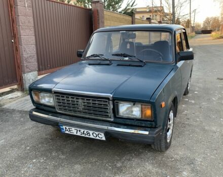 Зеленый ВАЗ 2107, объемом двигателя 1.5 л и пробегом 200 тыс. км за 713 $, фото 1 на Automoto.ua