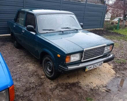 Зелений ВАЗ 2107, об'ємом двигуна 0 л та пробігом 123 тис. км за 355 $, фото 1 на Automoto.ua
