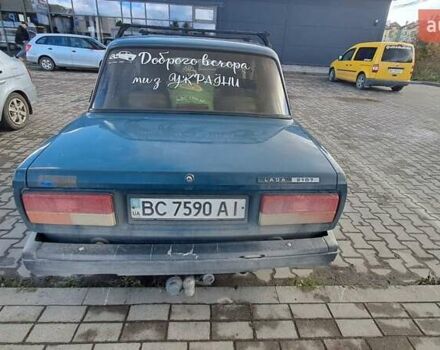 Зеленый ВАЗ 2107, объемом двигателя 1.5 л и пробегом 55 тыс. км за 900 $, фото 3 на Automoto.ua