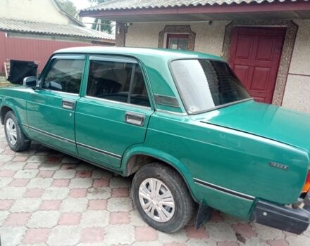 Зеленый ВАЗ 2107, объемом двигателя 1.5 л и пробегом 80 тыс. км за 1200 $, фото 4 на Automoto.ua