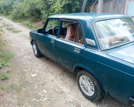 Зеленый ВАЗ 2107, объемом двигателя 1.5 л и пробегом 2 тыс. км за 1650 $, фото 3 на Automoto.ua