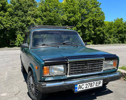 Зеленый ВАЗ 2107, объемом двигателя 1.5 л и пробегом 77 тыс. км за 850 $, фото 1 на Automoto.ua