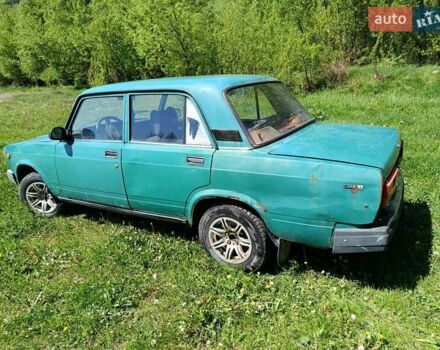 Зеленый ВАЗ 2107, объемом двигателя 1.45 л и пробегом 150 тыс. км за 450 $, фото 5 на Automoto.ua