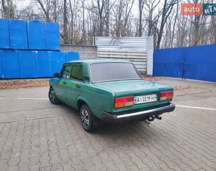 Зеленый ВАЗ 2107, объемом двигателя 1.5 л и пробегом 100 тыс. км за 1200 $, фото 5 на Automoto.ua