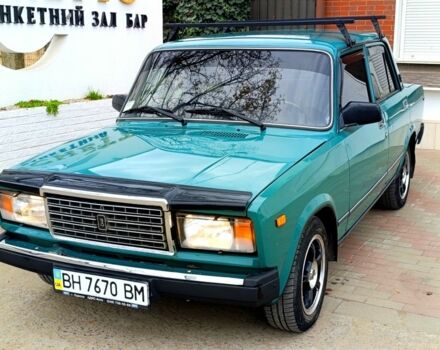 Зеленый ВАЗ 2107, объемом двигателя 1.6 л и пробегом 87 тыс. км за 1750 $, фото 13 на Automoto.ua