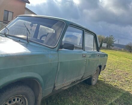 Зеленый ВАЗ 2107, объемом двигателя 1.5 л и пробегом 70 тыс. км за 500 $, фото 5 на Automoto.ua