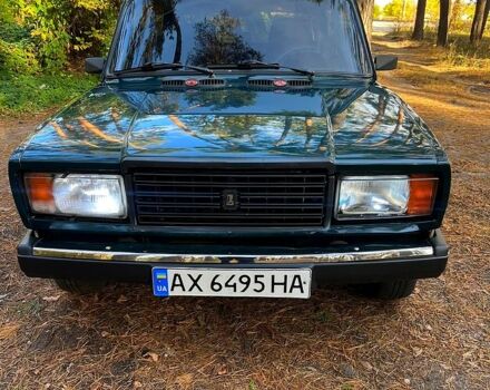 Зеленый ВАЗ 2107, объемом двигателя 1.5 л и пробегом 84 тыс. км за 1450 $, фото 4 на Automoto.ua