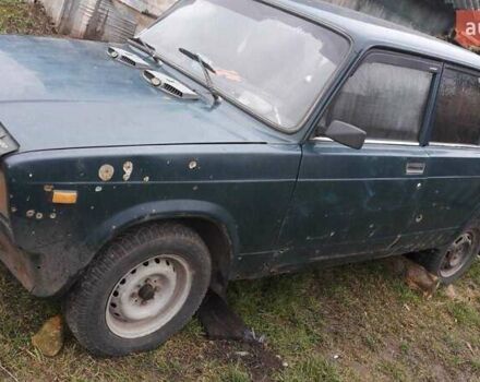 Зеленый ВАЗ 2107, объемом двигателя 3 л и пробегом 1000 тыс. км за 297 $, фото 10 на Automoto.ua