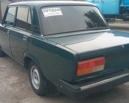 Зеленый ВАЗ 2107, объемом двигателя 1.5 л и пробегом 106 тыс. км за 1438 $, фото 3 на Automoto.ua