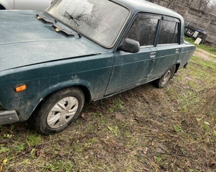 Зеленый ВАЗ 2107, объемом двигателя 1.5 л и пробегом 44 тыс. км за 358 $, фото 3 на Automoto.ua