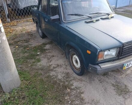 Зеленый ВАЗ 2107, объемом двигателя 1.5 л и пробегом 142 тыс. км за 480 $, фото 2 на Automoto.ua