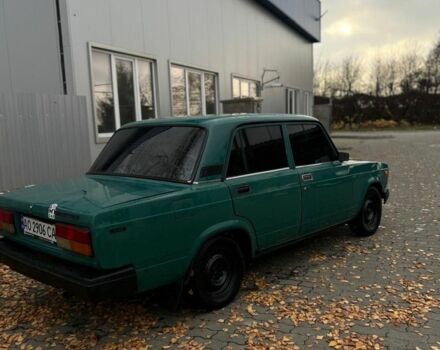 Зеленый ВАЗ 2107, объемом двигателя 1.5 л и пробегом 90 тыс. км за 1100 $, фото 1 на Automoto.ua