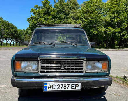 Зеленый ВАЗ 2107, объемом двигателя 1.5 л и пробегом 77 тыс. км за 850 $, фото 2 на Automoto.ua