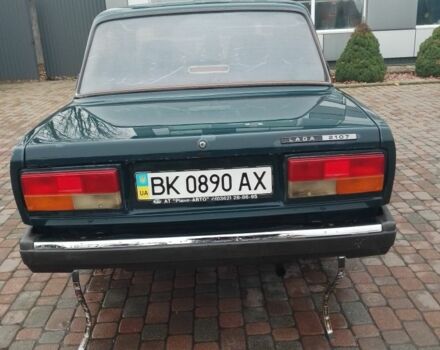 Зеленый ВАЗ 2107, объемом двигателя 1.5 л и пробегом 87 тыс. км за 1450 $, фото 3 на Automoto.ua