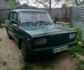 Зеленый ВАЗ 2107, объемом двигателя 1.45 л и пробегом 100 тыс. км за 1000 $, фото 1 на Automoto.ua
