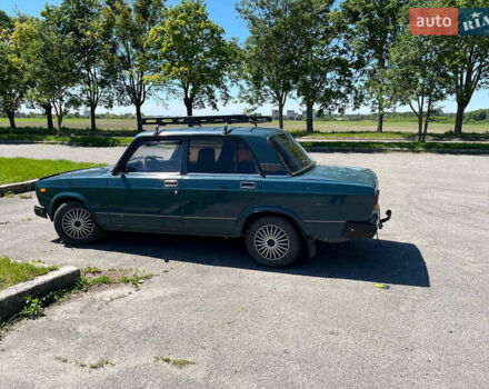 Зеленый ВАЗ 2107, объемом двигателя 1.5 л и пробегом 77 тыс. км за 850 $, фото 4 на Automoto.ua