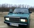 Зеленый ВАЗ 2107, объемом двигателя 1.5 л и пробегом 0 тыс. км за 1200 $, фото 1 на Automoto.ua