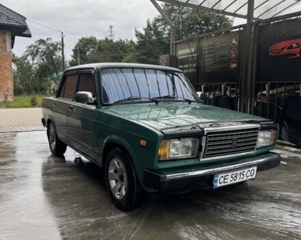 Зеленый ВАЗ 2107, объемом двигателя 1.5 л и пробегом 130 тыс. км за 1900 $, фото 1 на Automoto.ua