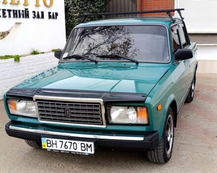 Зеленый ВАЗ 2107, объемом двигателя 1.6 л и пробегом 87 тыс. км за 1750 $, фото 1 на Automoto.ua