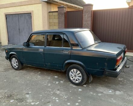 Зеленый ВАЗ 2107, объемом двигателя 1.5 л и пробегом 200 тыс. км за 713 $, фото 4 на Automoto.ua