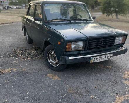 Зеленый ВАЗ 2107, объемом двигателя 1.5 л и пробегом 158 тыс. км за 974 $, фото 2 на Automoto.ua