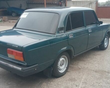 Зеленый ВАЗ 2107, объемом двигателя 1.5 л и пробегом 106 тыс. км за 1438 $, фото 4 на Automoto.ua