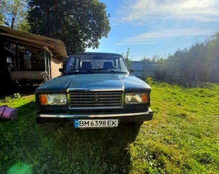 Зеленый ВАЗ 2107, объемом двигателя 1.5 л и пробегом 0 тыс. км за 1000 $, фото 5 на Automoto.ua