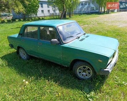 Зеленый ВАЗ 2107, объемом двигателя 1.45 л и пробегом 150 тыс. км за 450 $, фото 2 на Automoto.ua