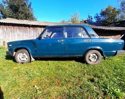 Зеленый ВАЗ 2107, объемом двигателя 1.5 л и пробегом 0 тыс. км за 1000 $, фото 1 на Automoto.ua