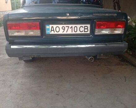 Зеленый ВАЗ 2107, объемом двигателя 1.45 л и пробегом 60 тыс. км за 1100 $, фото 6 на Automoto.ua