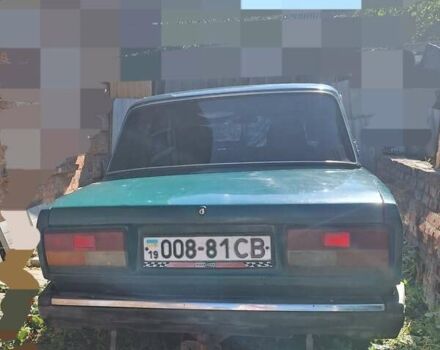 Зелений ВАЗ 2107, об'ємом двигуна 1.5 л та пробігом 62 тис. км за 1000 $, фото 2 на Automoto.ua