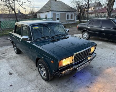 Зеленый ВАЗ 2107, объемом двигателя 1.5 л и пробегом 3 тыс. км за 1100 $, фото 2 на Automoto.ua