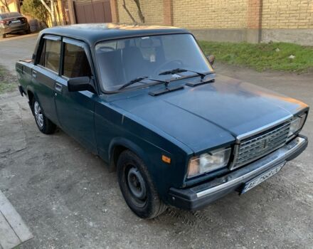 Зеленый ВАЗ 2107, объемом двигателя 1.5 л и пробегом 200 тыс. км за 713 $, фото 3 на Automoto.ua