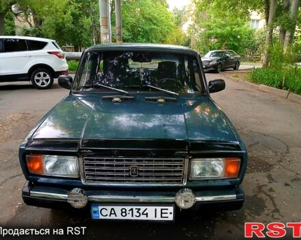 Зеленый ВАЗ 2107, объемом двигателя 1.5 л и пробегом 217 тыс. км за 1000 $, фото 6 на Automoto.ua