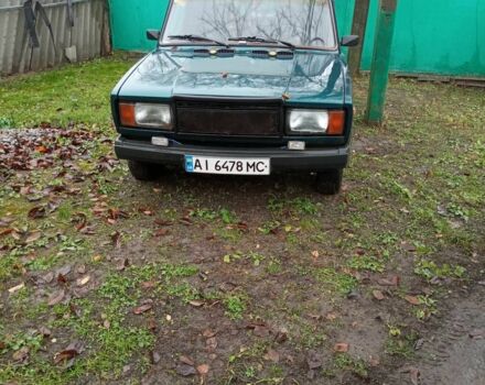 Зелений ВАЗ 2107, об'ємом двигуна 1.5 л та пробігом 250 тис. км за 800 $, фото 1 на Automoto.ua