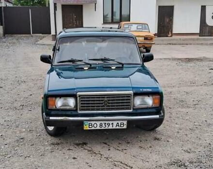 Зеленый ВАЗ 2107, объемом двигателя 1.45 л и пробегом 83 тыс. км за 750 $, фото 17 на Automoto.ua