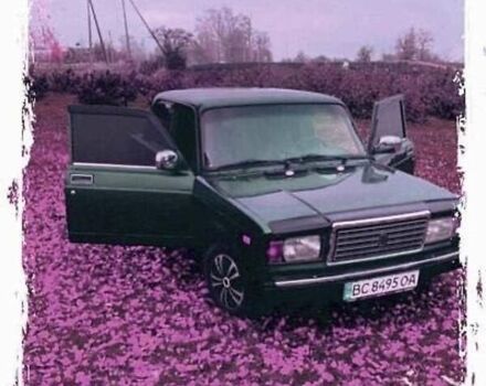 Зеленый ВАЗ 2107, объемом двигателя 1.5 л и пробегом 500 тыс. км за 1206 $, фото 4 на Automoto.ua