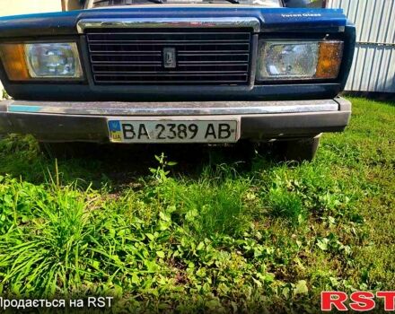 Зеленый ВАЗ 2107, объемом двигателя 1.5 л и пробегом 28 тыс. км за 885 $, фото 1 на Automoto.ua