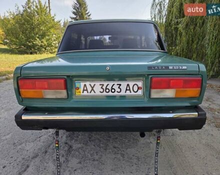 Зелений ВАЗ 2107, об'ємом двигуна 1.5 л та пробігом 71 тис. км за 1999 $, фото 13 на Automoto.ua